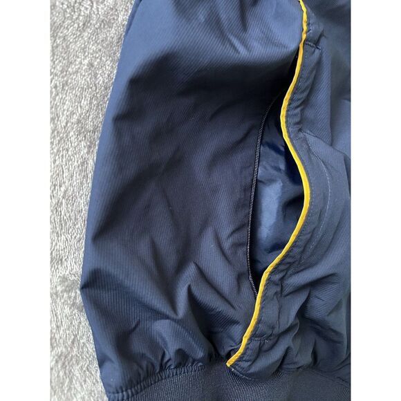 Nike Team ClimaFit West Virginia Mountaineers Full Zip Jacket Men's Medium Blue - Picture 2 of 12